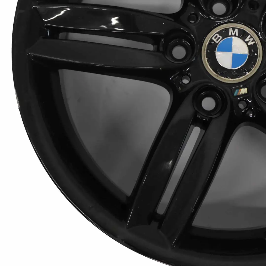 BMW E81 E87 Schwarz Felge Alufelge Hinten 18" 8,5J M Doppelspeiche 208 - SKU 7839305-4 - Teilenummer 7839305