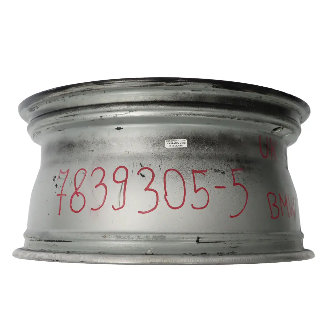 Alloy Wheel Rim 18" 8,5J M Double Spoke 208 to BMW E81 E87 Black Rear with Part number 7839305 BMW E81 E87 Black Rear Alloy Wheel Rim 18" 8,5J M Double Spoke 208 - SKU 7839305-5 - Part number 7839305