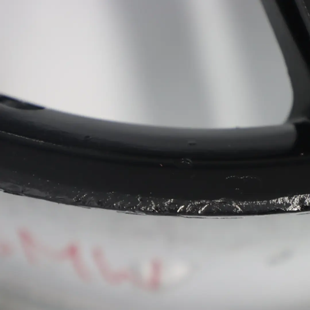 Alloy Wheel Rim 18" 8,5J M Double Spoke 208 to BMW E81 E87 Black Rear with Part number 7839305 BMW E81 E87 Black Rear Alloy Wheel Rim 18" 8,5J M Double Spoke 208 - SKU 7839305-5 - Part number 7839305