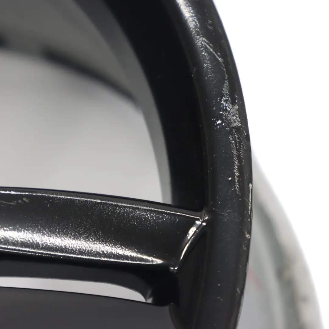 Alloy Wheel Rim 18" 8,5J M Double Spoke 208 to BMW E81 E87 Black Rear with Part number 7839305 BMW E81 E87 Black Rear Alloy Wheel Rim 18" 8,5J M Double Spoke 208 - SKU 7839305-5 - Part number 7839305