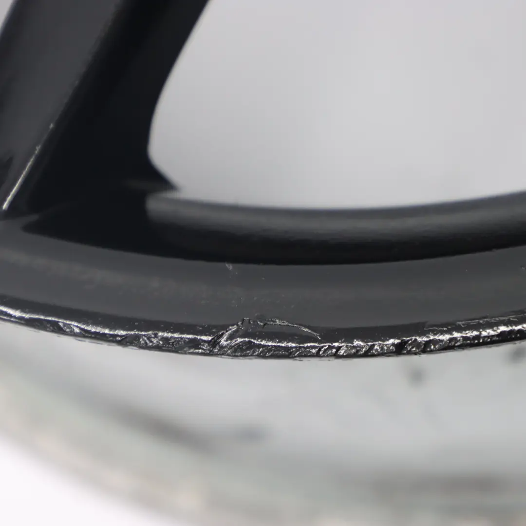 Alloy Wheel Rim 18" 8,5J M Double Spoke 208 to BMW E81 E87 Black Rear with Part number 7839305 BMW E81 E87 Black Rear Alloy Wheel Rim 18" 8,5J M Double Spoke 208 - SKU 7839305-5 - Part number 7839305