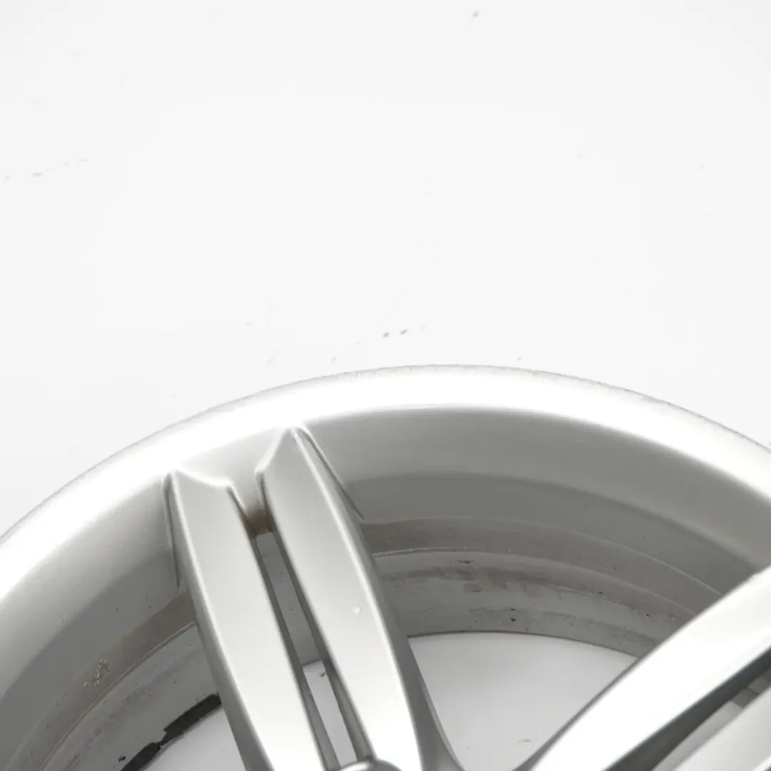 BMW E81 E87 Rear Silver Alloy Wheel Rim 18" 8,5J M Double Spoke 208 - SKU 7839305-8 - Part number 7839305