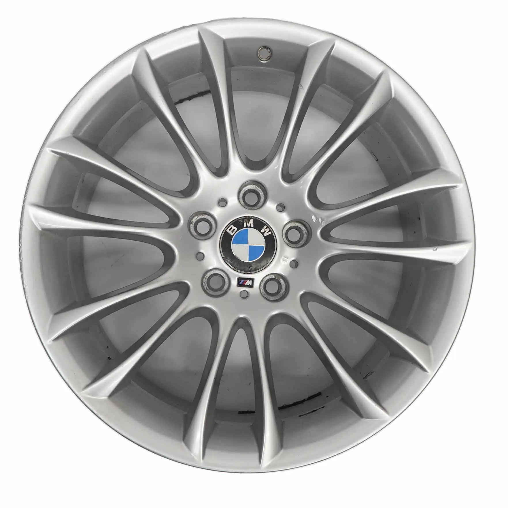 BMW F01 F02 F07 Cerchio Ruota Lega D'argento 19" V Spoke 302 9,5J ET:39 7841822