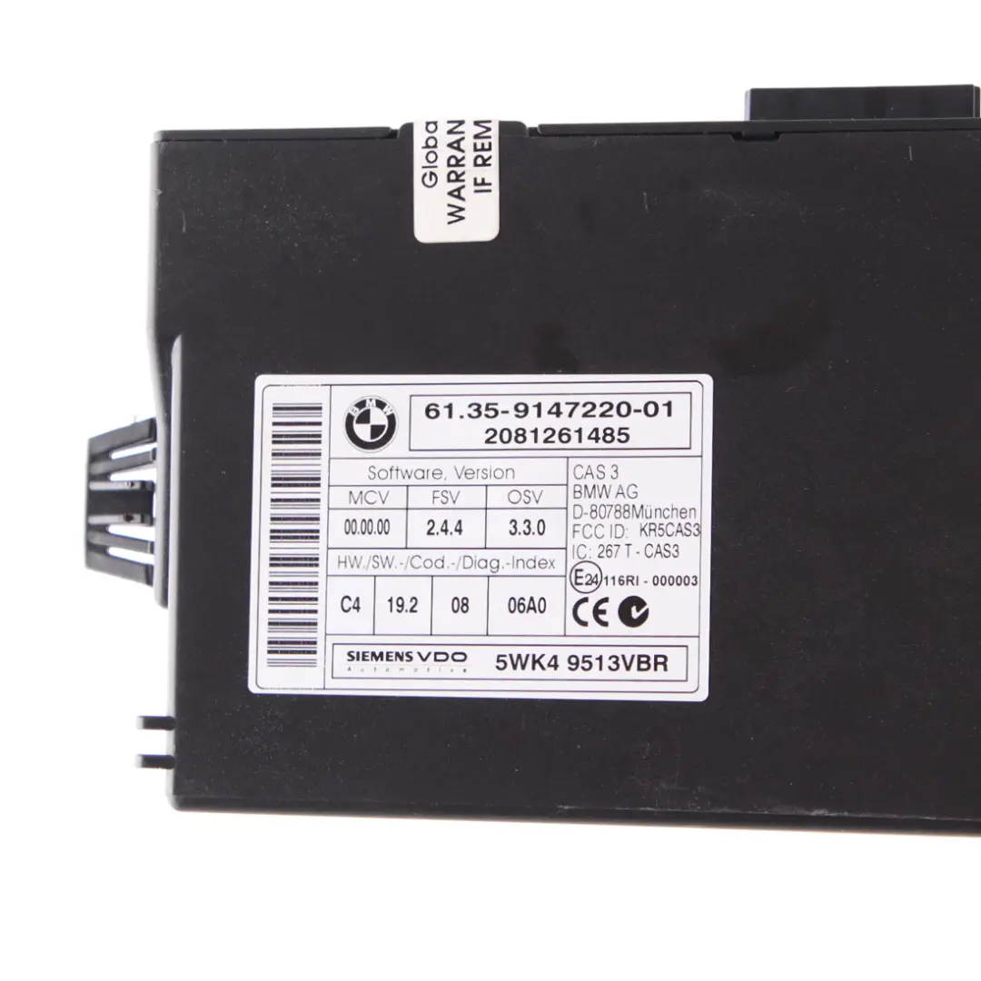 S65 420HP ECU Kit DME + CAS3 + Key Twin Clutch to BMW E90 E92 E93 M3 Engine with Part number 7841981 BMW E90 E92 E93 M3 Engine S65 420HP ECU Kit DME + CAS3 + Key Twin Clutch - SKU 7841981-2 - Part number 7841981