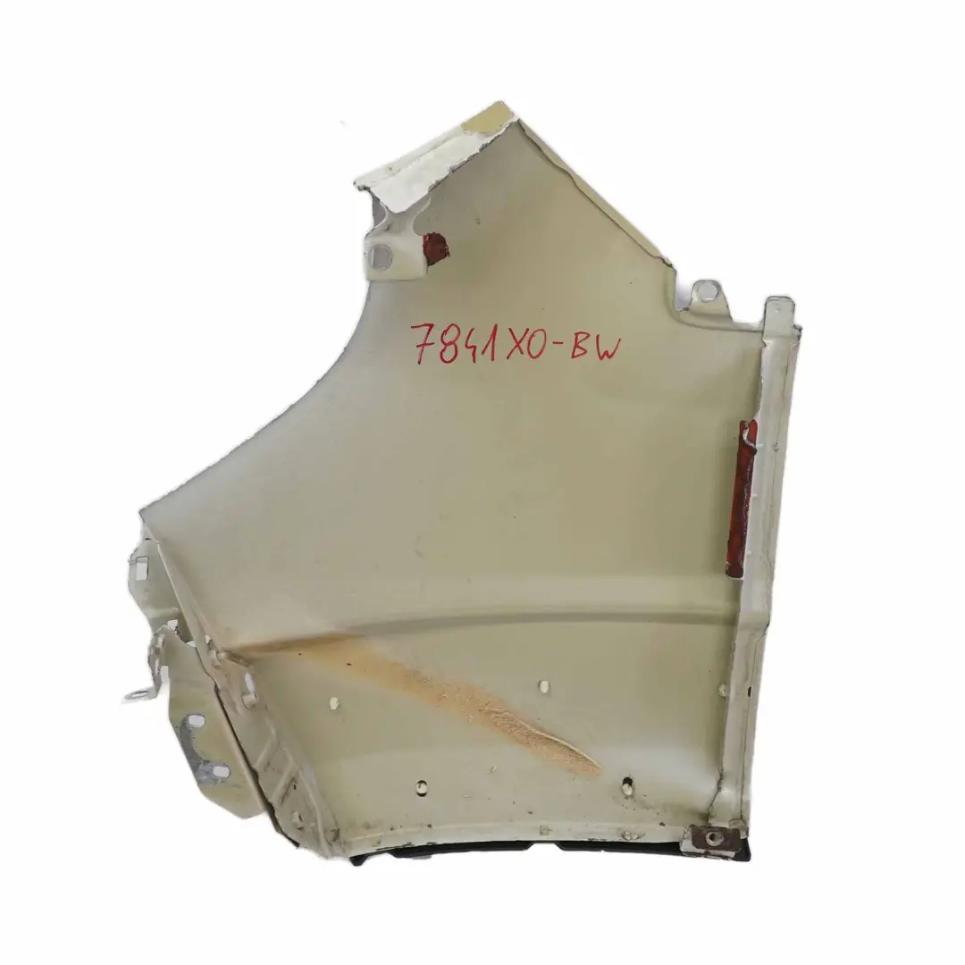 Wing Fender Panel Citroen Relay Fiat Ducato Front Right O/S Side Trim White to with Part number 7841X0 Wing Fender Panel Citroen Relay Fiat Ducato Front Right O/S Side Trim White - SKU 7841X0-BW - Part number 7841X0