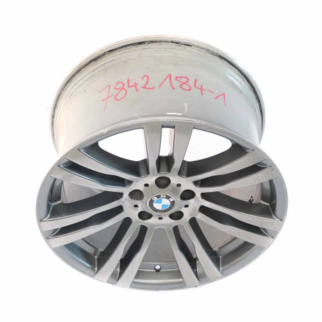 BMW X5 E70 Rad Leicht Legierung Felge Grau M Doppelspeiche 20" 11J ET:35 - SKU 7842184-1 - Teilenummer 7842184