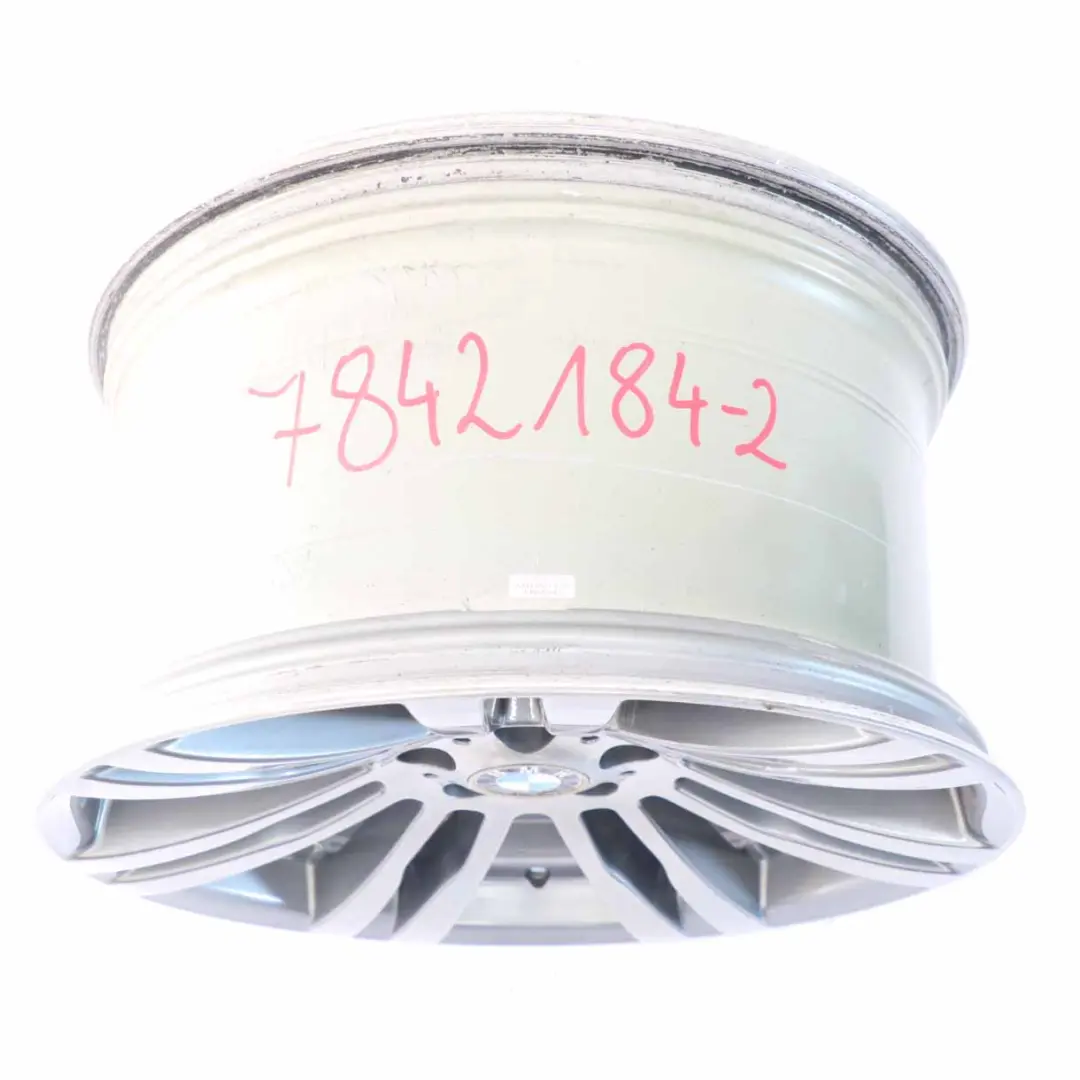 Light Alloy Rim Grey M Double Spoke 20" 11J ET:35 to BMW X5 E70 Rear Wheel with Part number 7842184 BMW X5 E70 Rear Wheel Light Alloy Rim Grey M Double Spoke 20" 11J ET:35 - SKU 7842184-2 - Part number 7842184