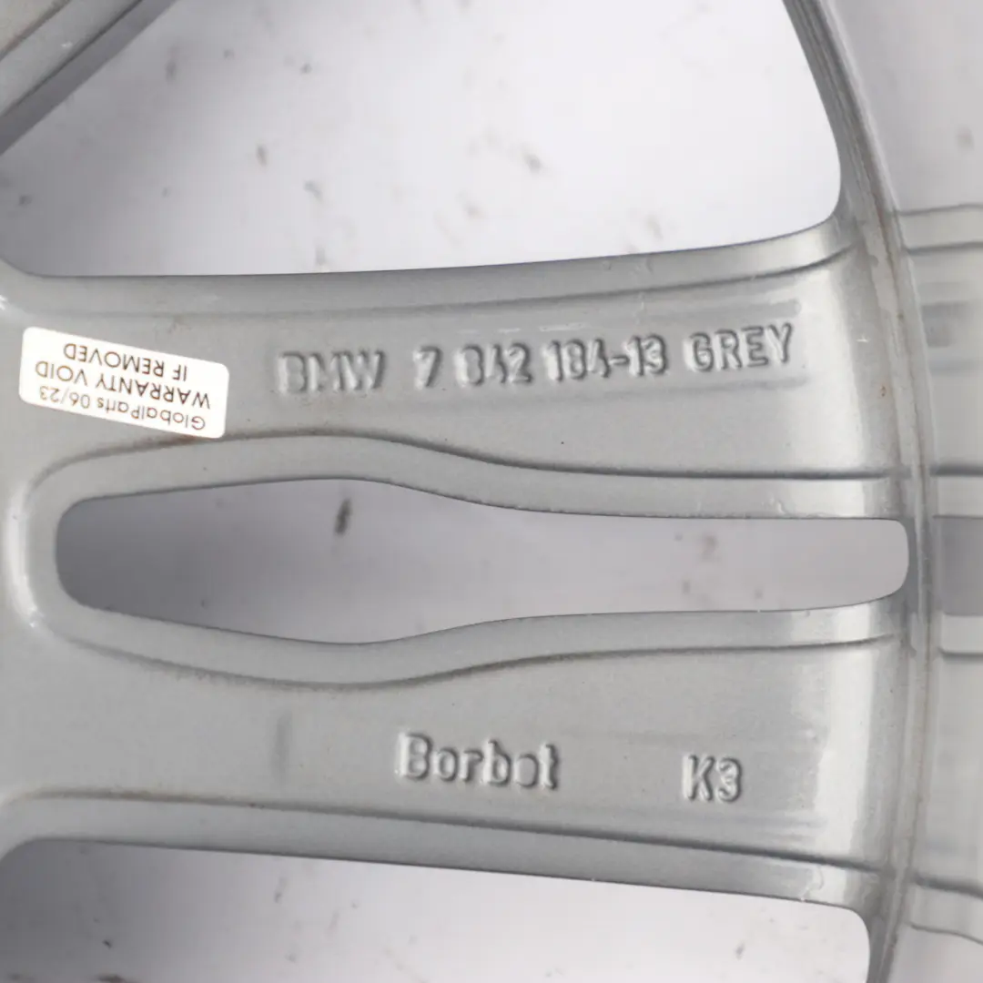 Roue Arrière Jante Alliage Gris M Double Rayon 20" 11J ET:35 BMW X5 E70 - SKU 7842184-2 - Numéro de pièce 7842184