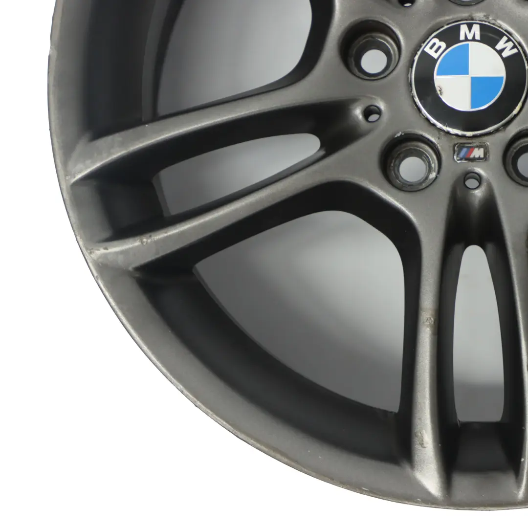 Front Grey Alloy Wheel Rim 18" 7,5J M Double Spoke 261 BMW E81 E87 - SKU 7842607-2 - Part number 7842607