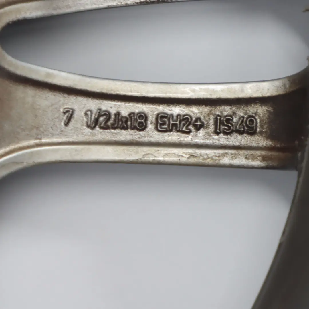 Vorne Grau Alu Felge Alufelge 18" 7,5J ET:49 M Doppelspeiche 261 für BMW E81 E87 mit Teilenummer 7842607 BMW E81 E87 Vorne Grau Alu Felge Alufelge 18" 7,5J ET:49 M Doppelspeiche 261 - SKU 7842607-2 - Teilenummer 7842607