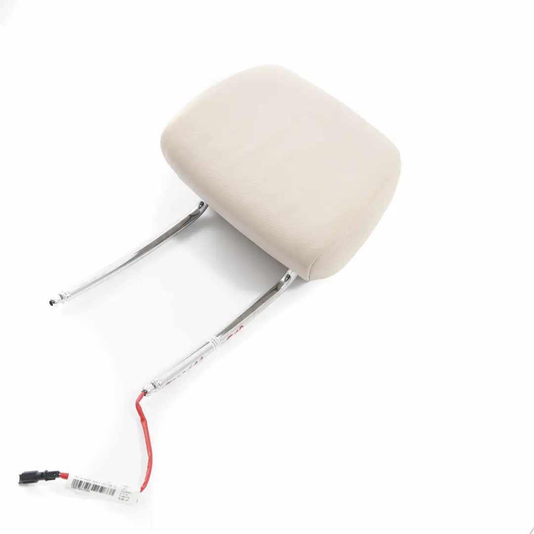 Front Seat Headrest BMW F10 F11 Electric Left Right N/O/S Leather Oyster to with Part number 7842612 Front Seat Headrest BMW F10 F11 Electric Left Right N/O/S Leather Oyster - SKU 7842612 - Part number 7842612
