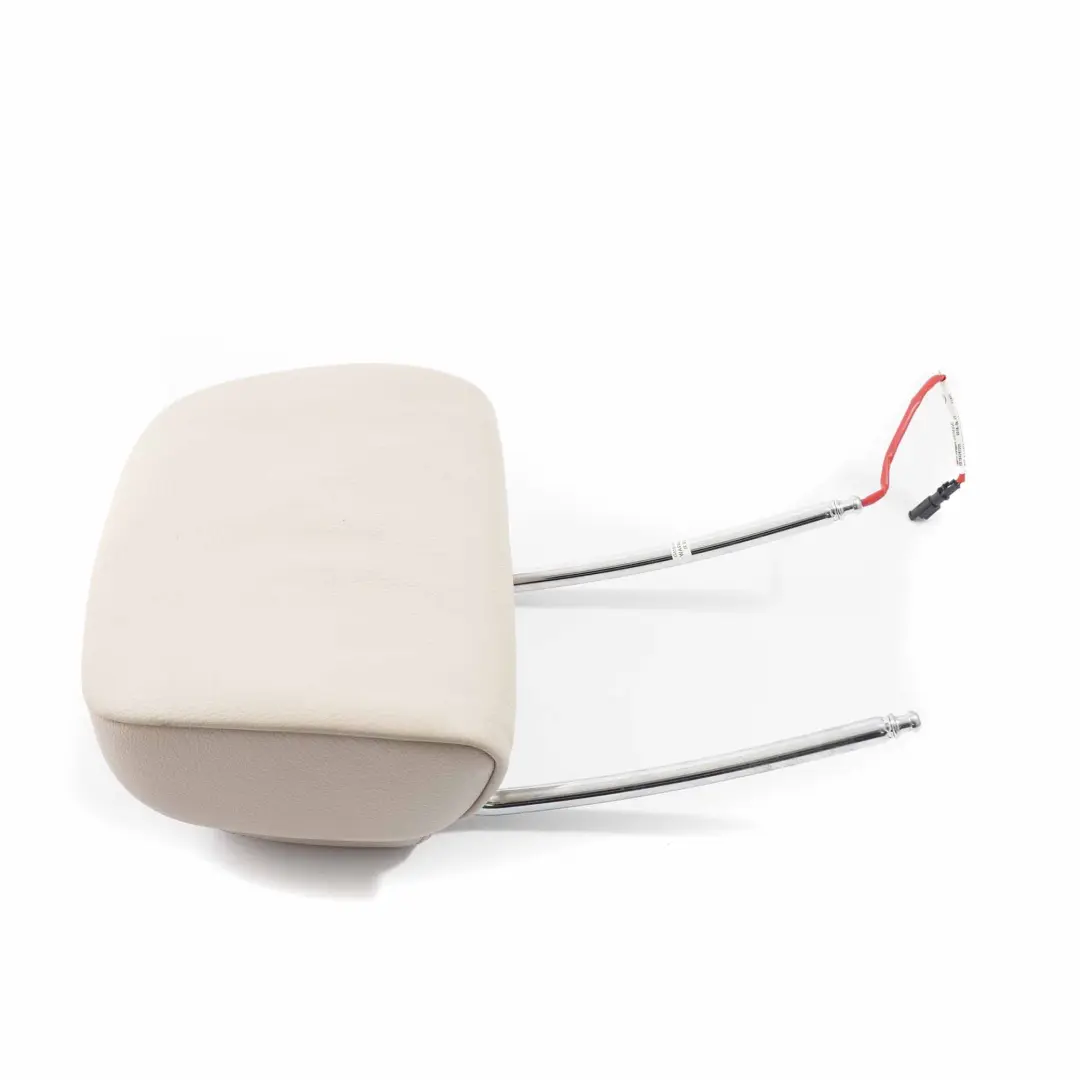  Front Seat Headrest BMW F10 F11 Electric Left Right N/O/S Leather Oyster - SKU 7842612 - Part number 7842612