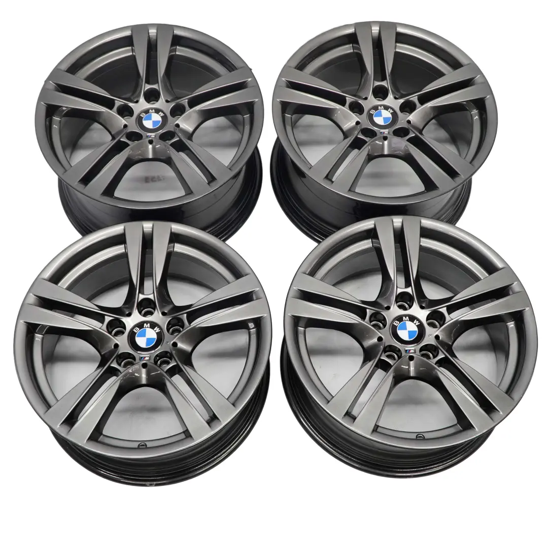 BMW X1 E84 Complete 4x Roue Jantes en Alliage D'Alu 18" M Rayons Doubles 355 - SKU 7842636/7842637 - Numéro de pièce 7842636/7842637