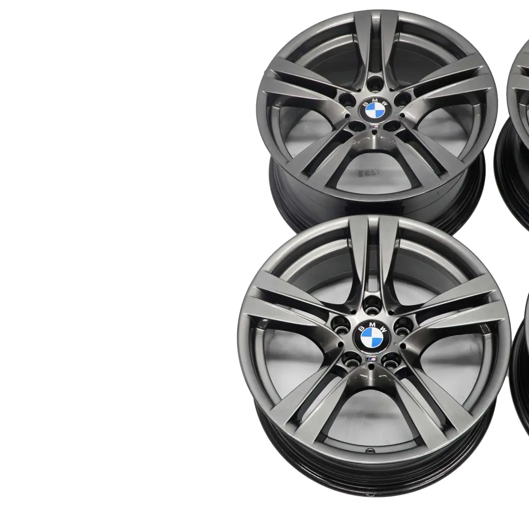 Complete 4x Roue Jantes en Alliage D'Alu 18" M Rayons Doubles 355 pour BMW X1 E84 à propos du numéro de pièce 7842636/7842637 BMW X1 E84 Complete 4x Roue Jantes en Alliage D'Alu 18" M Rayons Doubles 355 - SKU 7842636/7842637 - Numéro de pièce 7842636/7842637