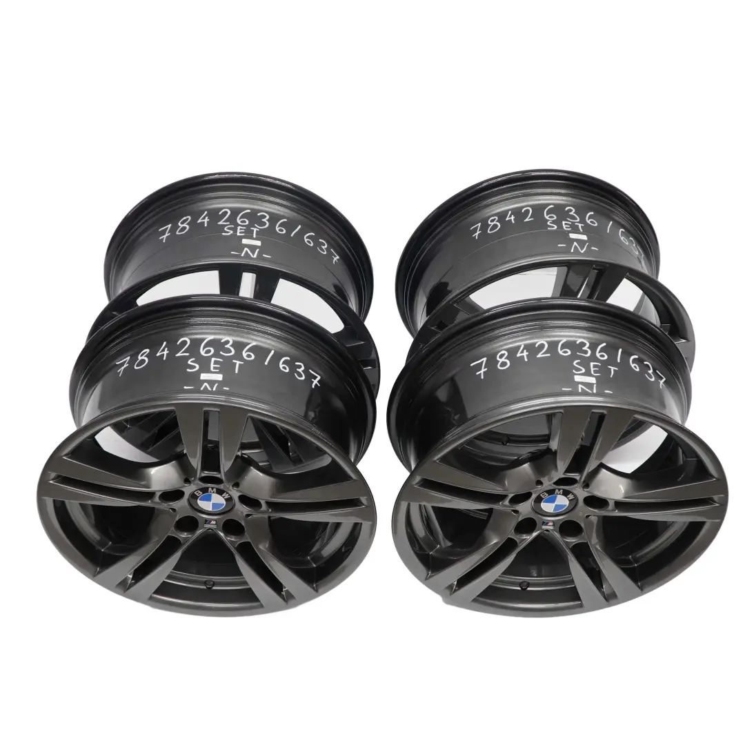 Completo 4x Ruota Cerchi IN Lega 18 " M Doppio Raggio 355 per BMW X1 E84 con numero di parte 7842636/7842637 BMW X1 E84 Completo 4x Ruota Cerchi IN Lega 18 " M Doppio Raggio 355 - SKU 7842636/7842637 - Numero di parte 7842636/7842637