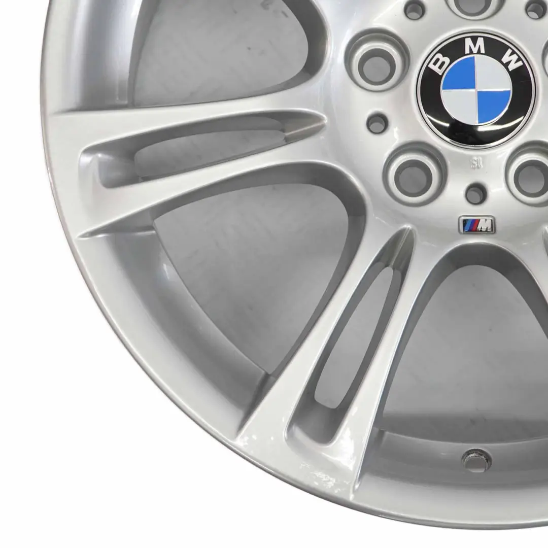 BMW F10 F11 F12 Silver Wheel Alloy Rim M Double Spoke 350 8J 18" ET:30 - SKU 7842650 - Part number 7842650