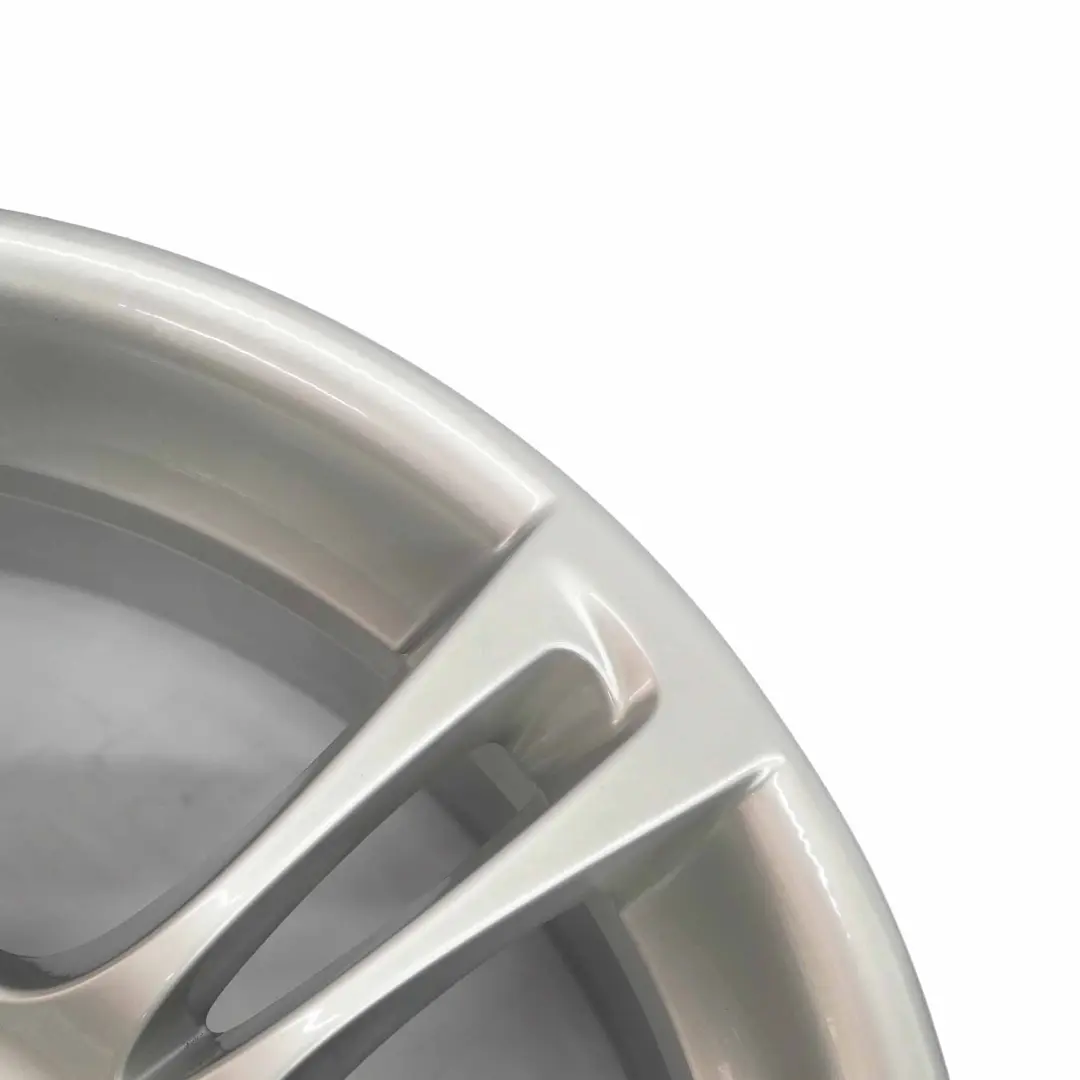 BMW F10 F11 F12 Argent Jante Alliage Roue M Rayons Doubles 350 8J 18" - SKU 7842650 - Numéro de pièce 7842650
