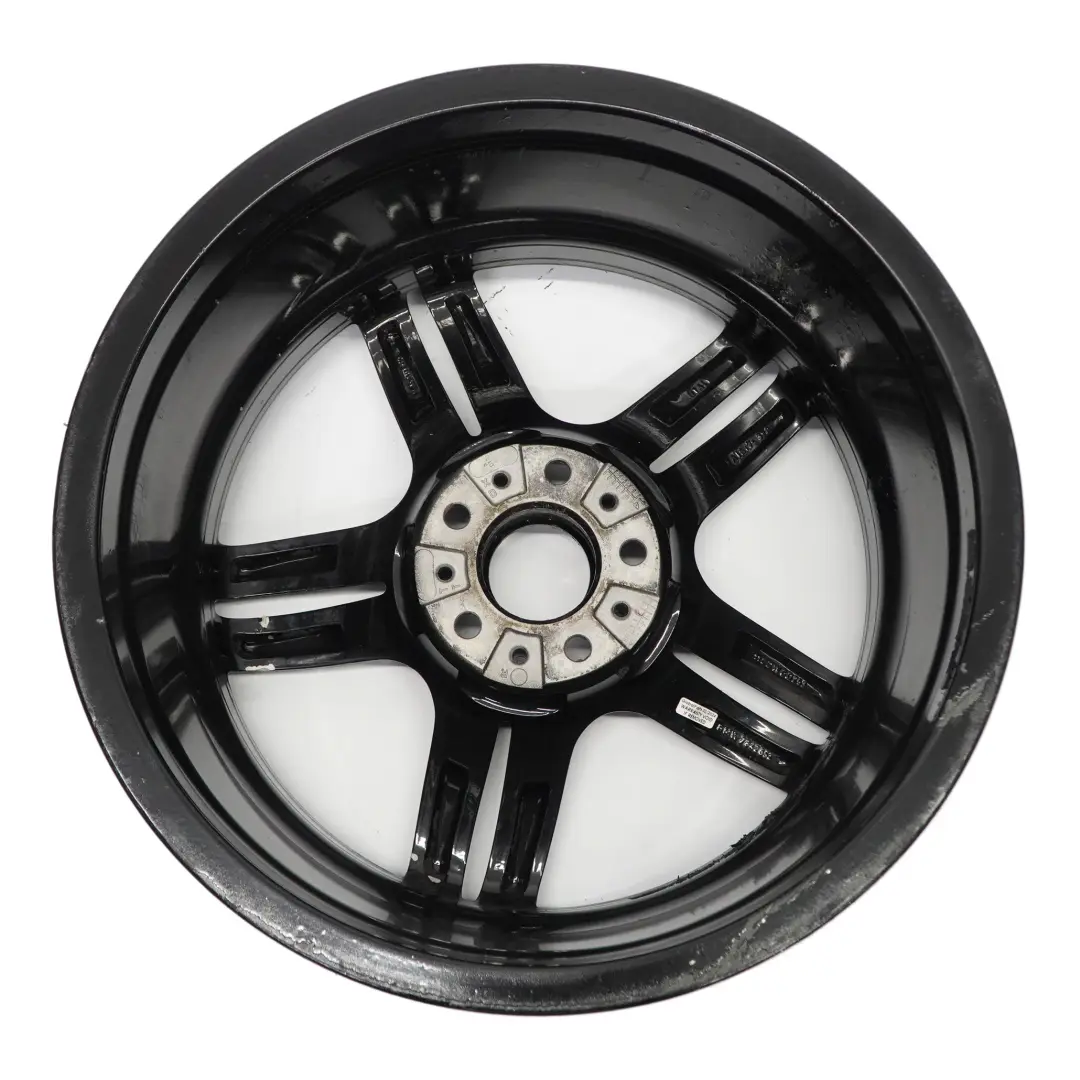 BMW F10 F11 F12 Front Black Alloy Wheel Rim 19" 8,5J M Double Spoke 351 - SKU 7842652-5 - Part number 7842652