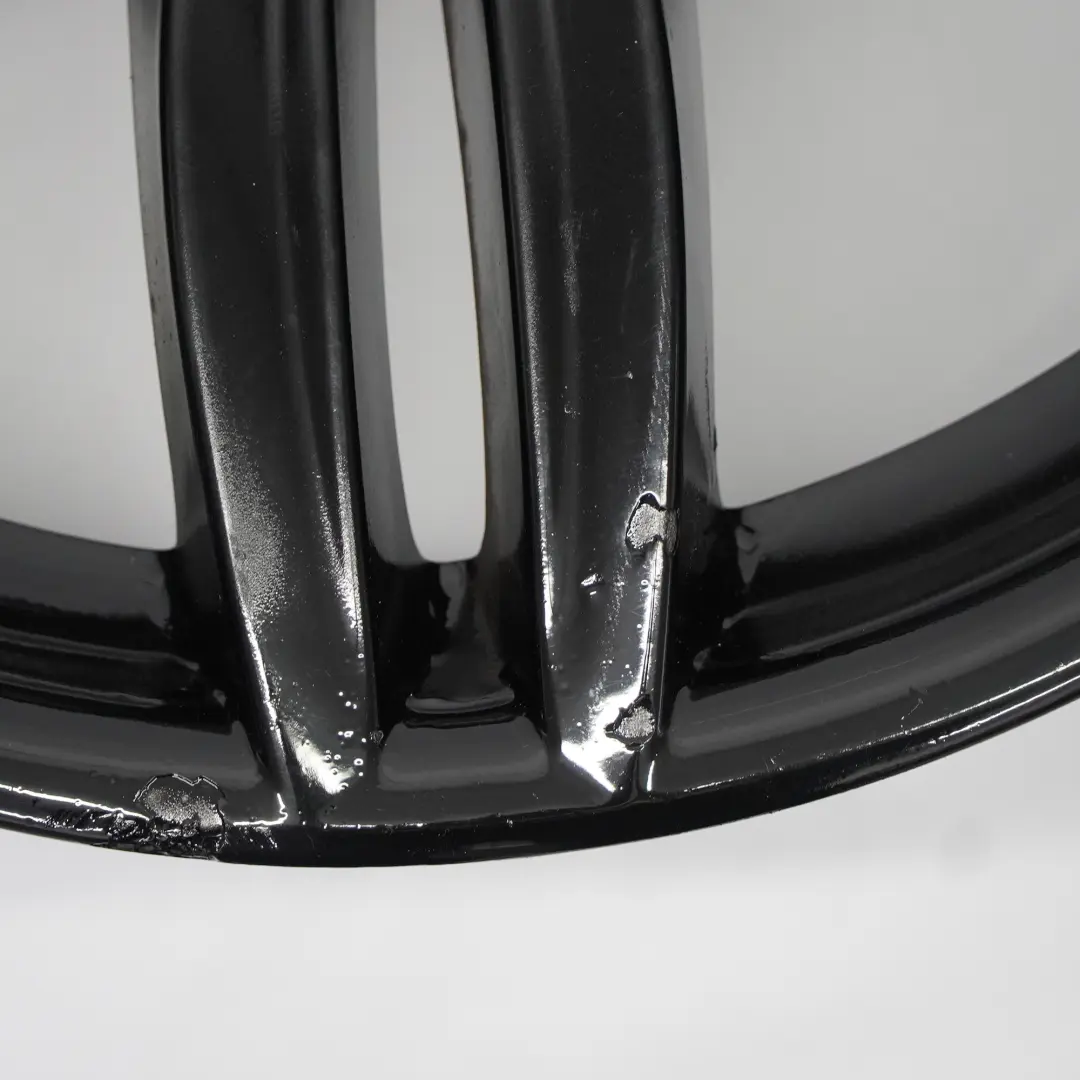 BMW F10 F11 F12 Schwarzes Vorderrad Felge 19" 8,5J M Doppel speiche 351 - SKU 7842652-5 - Teilenummer 7842652