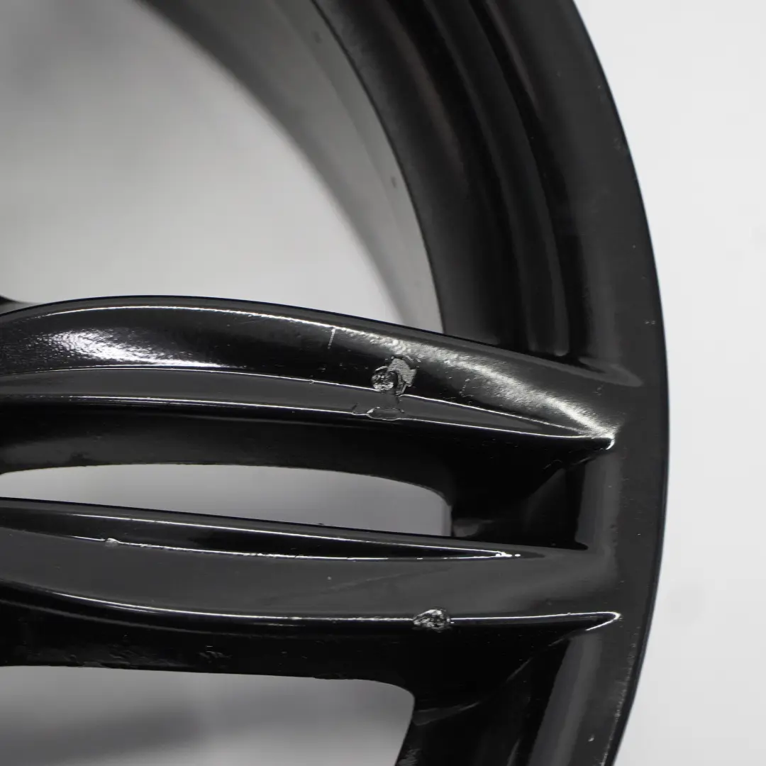 BMW F10 F11 F12 Front Black Alloy Wheel Rim 19" 8,5J M Double Spoke 351 - SKU 7842652-5 - Part number 7842652