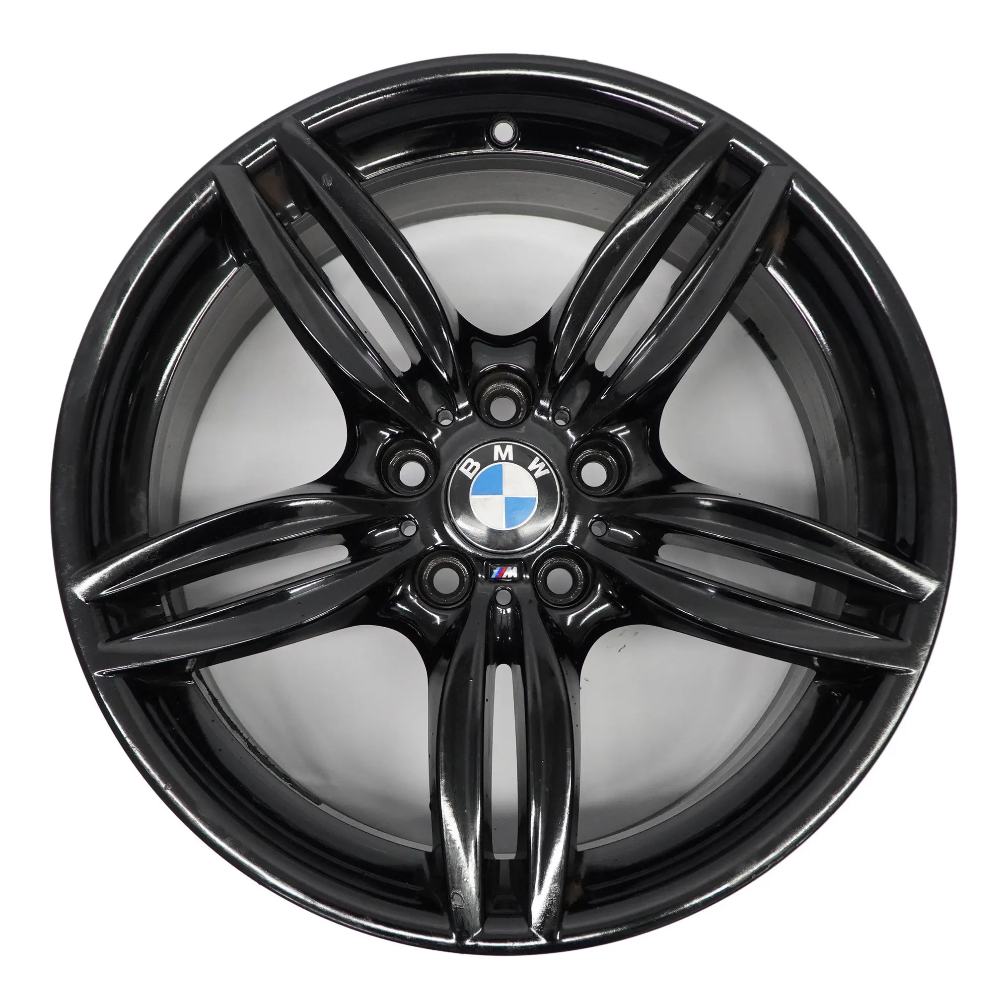 BMW F10 F12 Negro llanta trasera aleación M doble radio 351 9J 19 "ET:44 7842653