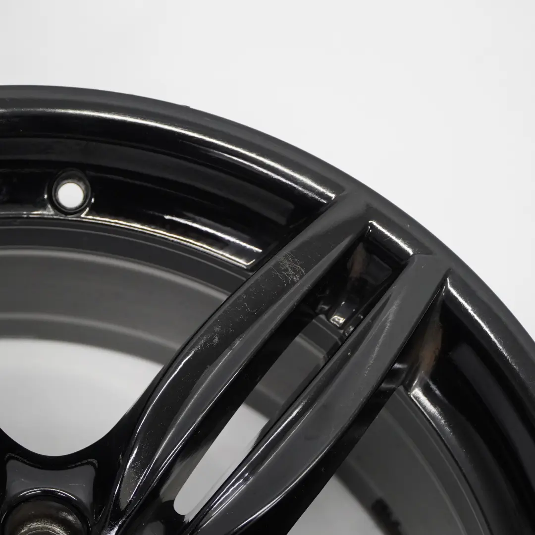 Alloy Rim M Double Spoke 351 9J 19" ET:44 to BMW F10 F12 Black Rear Wheel with Part number 7842653 BMW F10 F12 Black Rear Wheel Alloy Rim M Double Spoke 351 9J 19" ET:44 - SKU 7842653-2 - Part number 7842653
