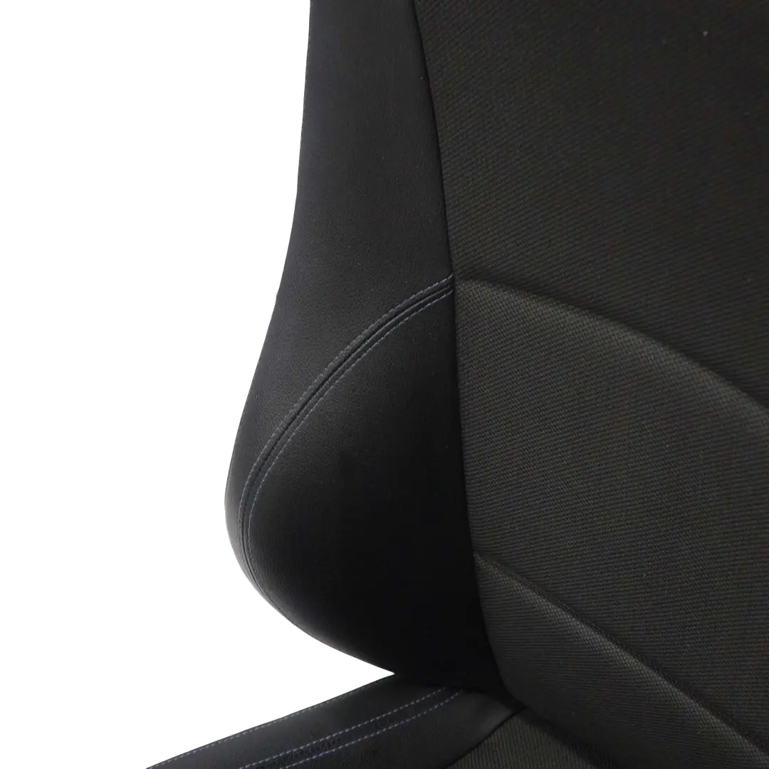 Siege Avant Sport Gauche Tissu Imitation Cuir Fil Bleu Flashpoint pour BMW E87 à propos du numéro de pièce 7842723 BMW E87 Siege Avant Sport Gauche Tissu Imitation Cuir Fil Bleu Flashpoint - SKU 7842723-1 - Numéro de pièce 7842723