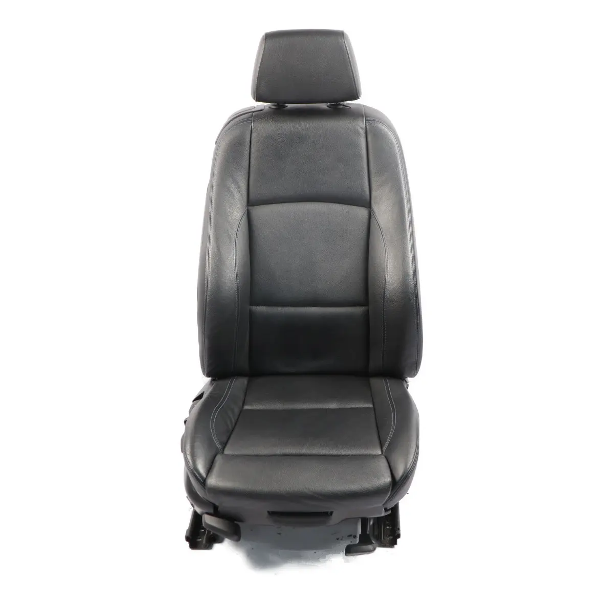Front Seat BMW E81 E82 Right O/S M Sport Heated Black Schwarz Leather Boston