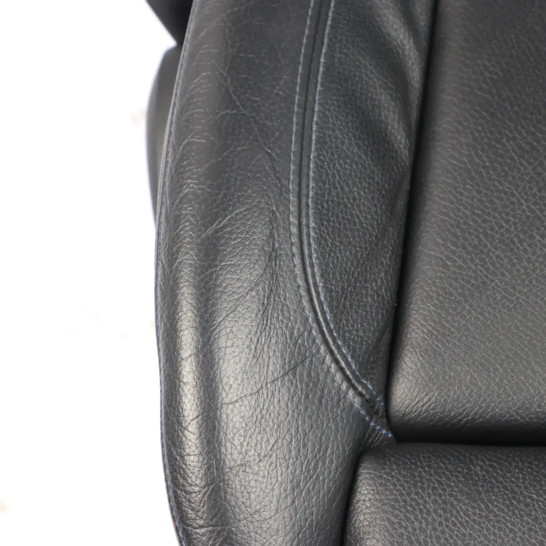 Front Seat BMW E81 E82 Right O/S M Sport Heated Black Schwarz Leather Boston - SKU 7842730-1 - Part number 7842730