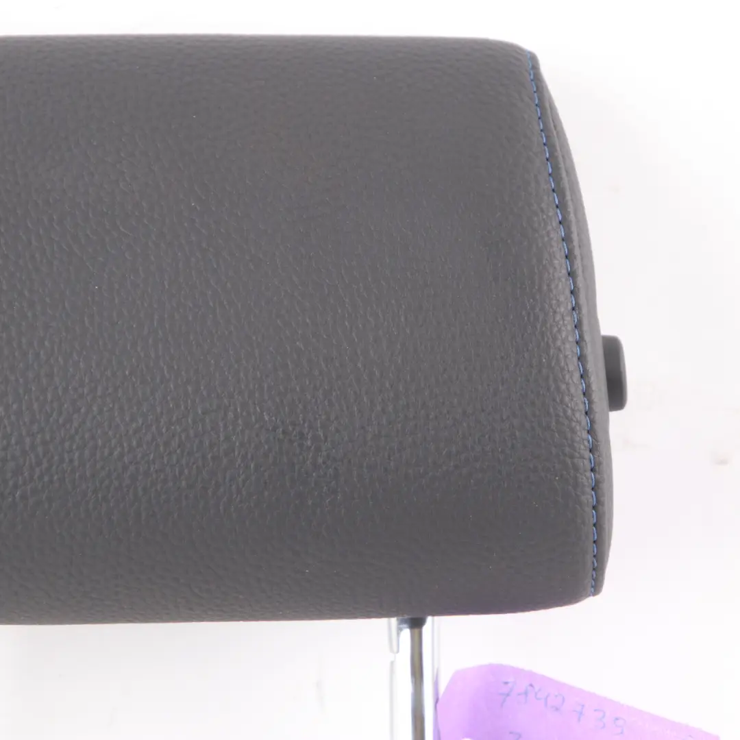 Seat Headrest BMW E90 E91 LCI Rear Backrest Middle Head Rest Leather Black - SKU 7842739 - Part number 7842739