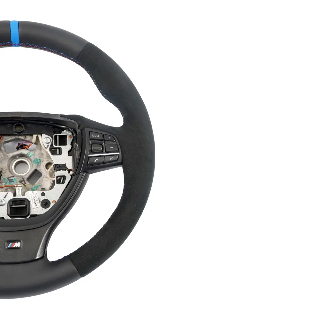 NUEVO Cuero Negro / Alcantara M Sport Volante para BMW F01 F07 GT F10 F11 F12 con número de pieza 7842807 BMW F01 F07 GT F10 F11 F12 NUEVO Cuero Negro / Alcantara M Sport Volante - SKU 7842807-1 - Número de pieza 7842807