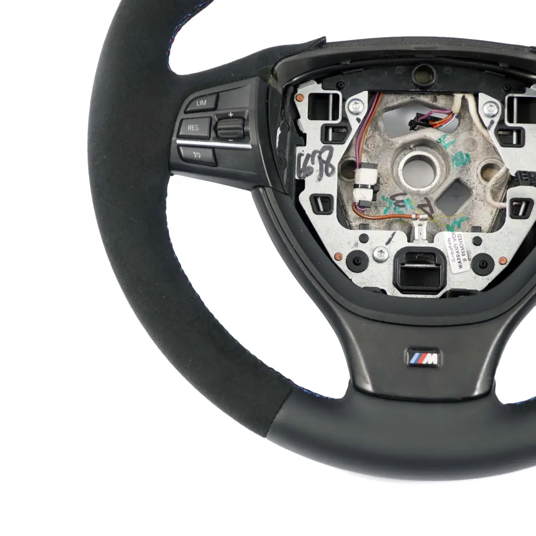NUEVO Cuero Negro / Alcantara M Sport Volante para BMW F01 F07 GT F10 F11 F12 con número de pieza 7842807 BMW F01 F07 GT F10 F11 F12 NUEVO Cuero Negro / Alcantara M Sport Volante - SKU 7842807-1 - Número de pieza 7842807