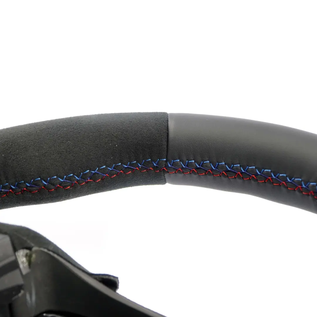 NEU Leder / Alcantara Sportlenkrad M Sport Lenkrad für BMW F01 F07 GT F10 F11 F12 mit Teilenummer 7842807 BMW F01 F07 GT F10 F11 F12 NEU Leder / Alcantara Sportlenkrad M Sport Lenkrad - SKU 7842807-1 - Teilenummer 7842807