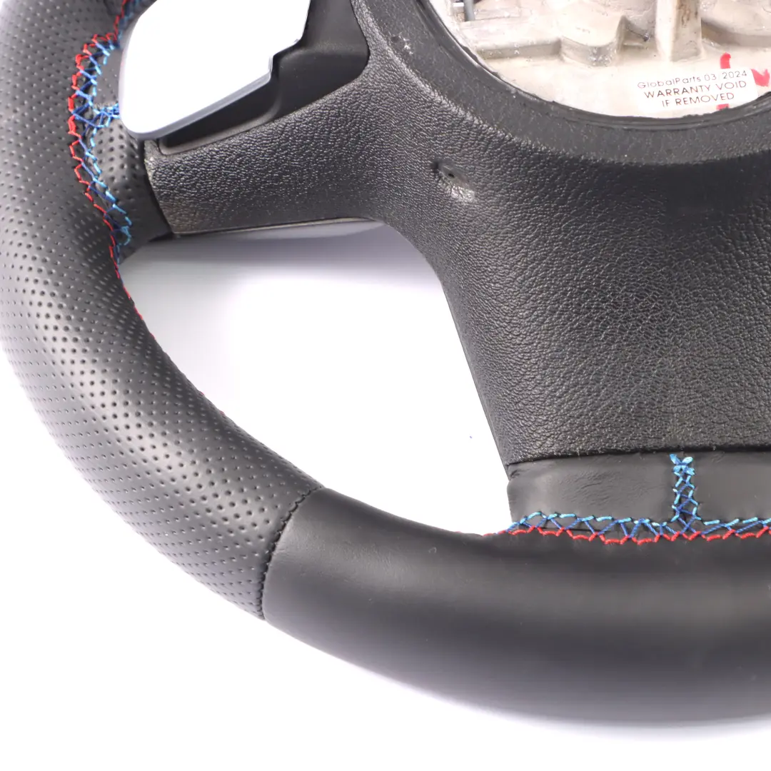 Leather M Sport Steering Wheel Paddle Shift M-tricolored to BMW Z4 E89 NEW Black with Part number 7842926 BMW Z4 E89 NEW Black Leather M Sport Steering Wheel Paddle Shift M-tricolored - SKU 7842926-2 - Part number 7842926