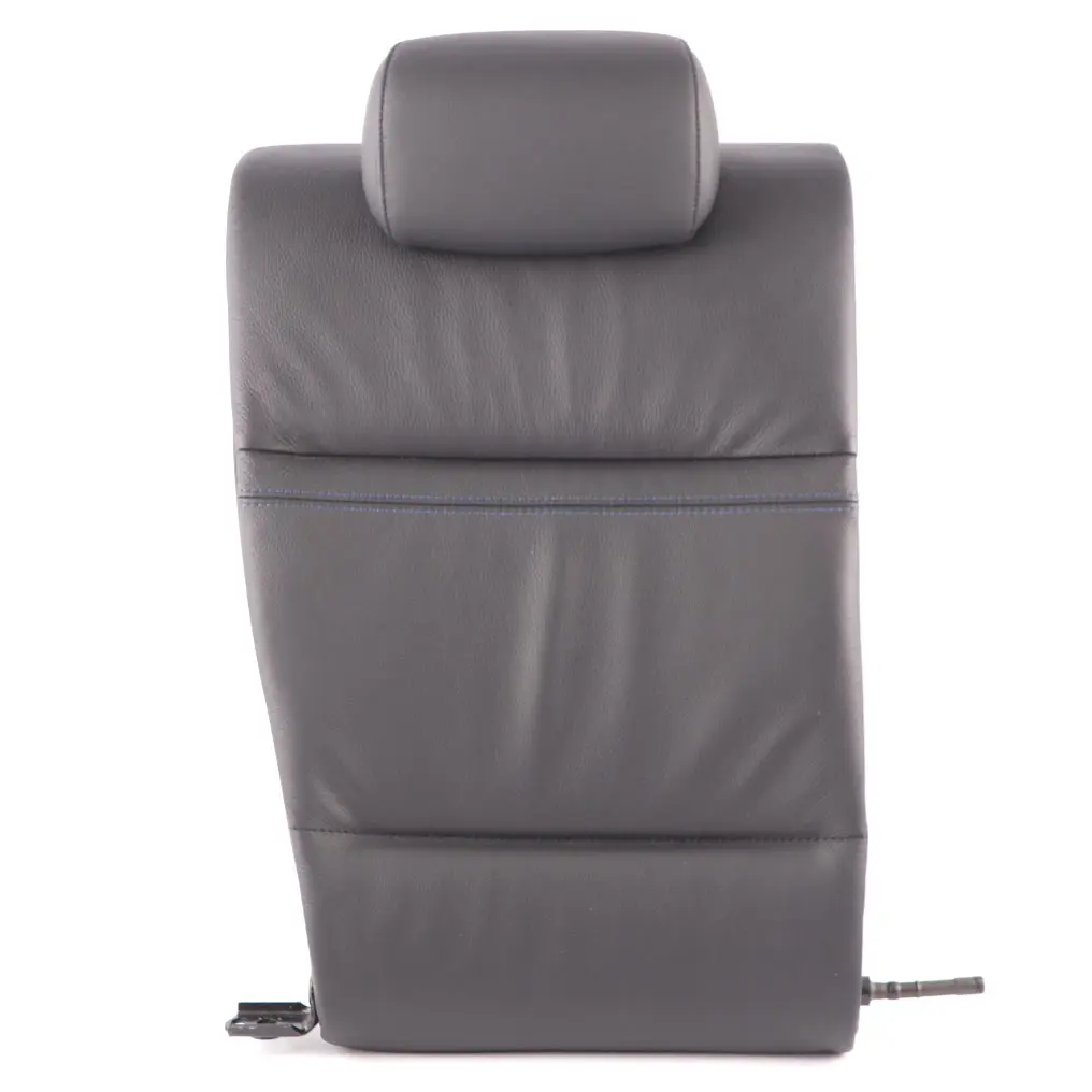 BMW E92 Respaldo Asiento Trasero Derecho Funda Respaldo Cuero Contraste Azul - SKU 7843024 - Número de pieza 7843024