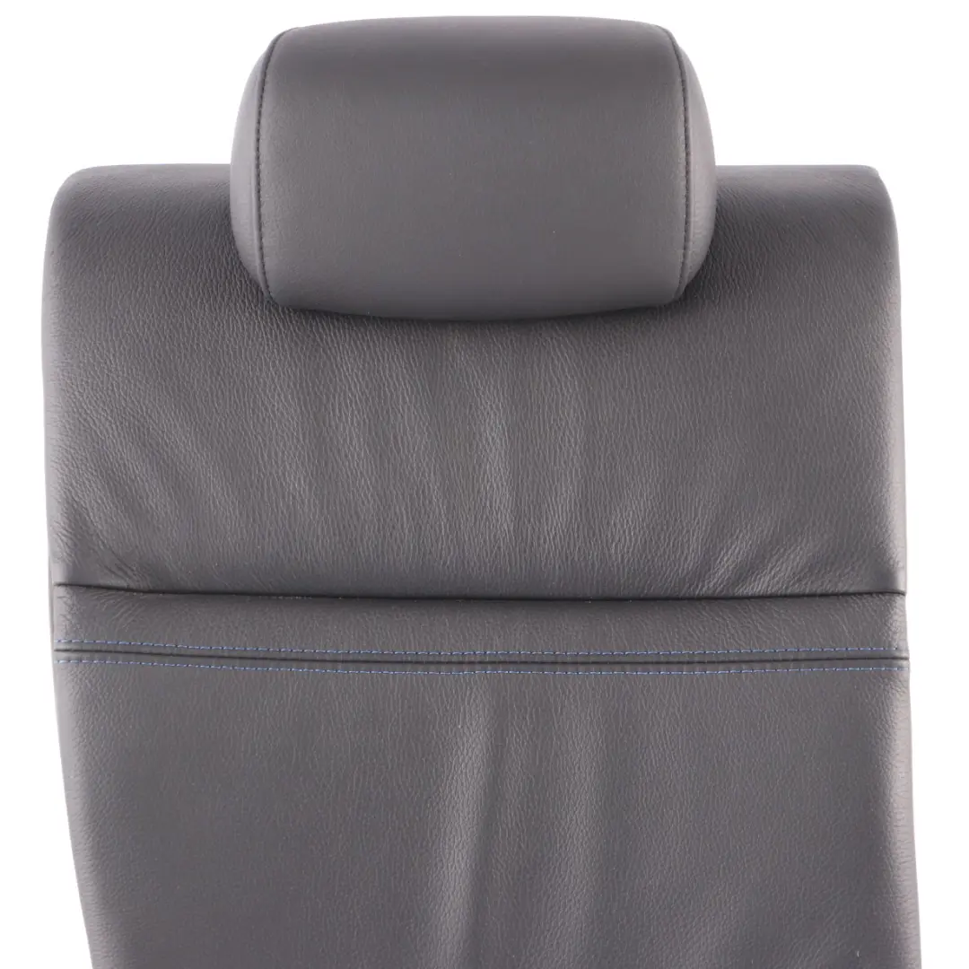 Respaldo Asiento Trasero Derecho Funda Respaldo Cuero Contraste Azul para BMW E92 con número de pieza 7843024 BMW E92 Respaldo Asiento Trasero Derecho Funda Respaldo Cuero Contraste Azul - SKU 7843024 - Número de pieza 7843024