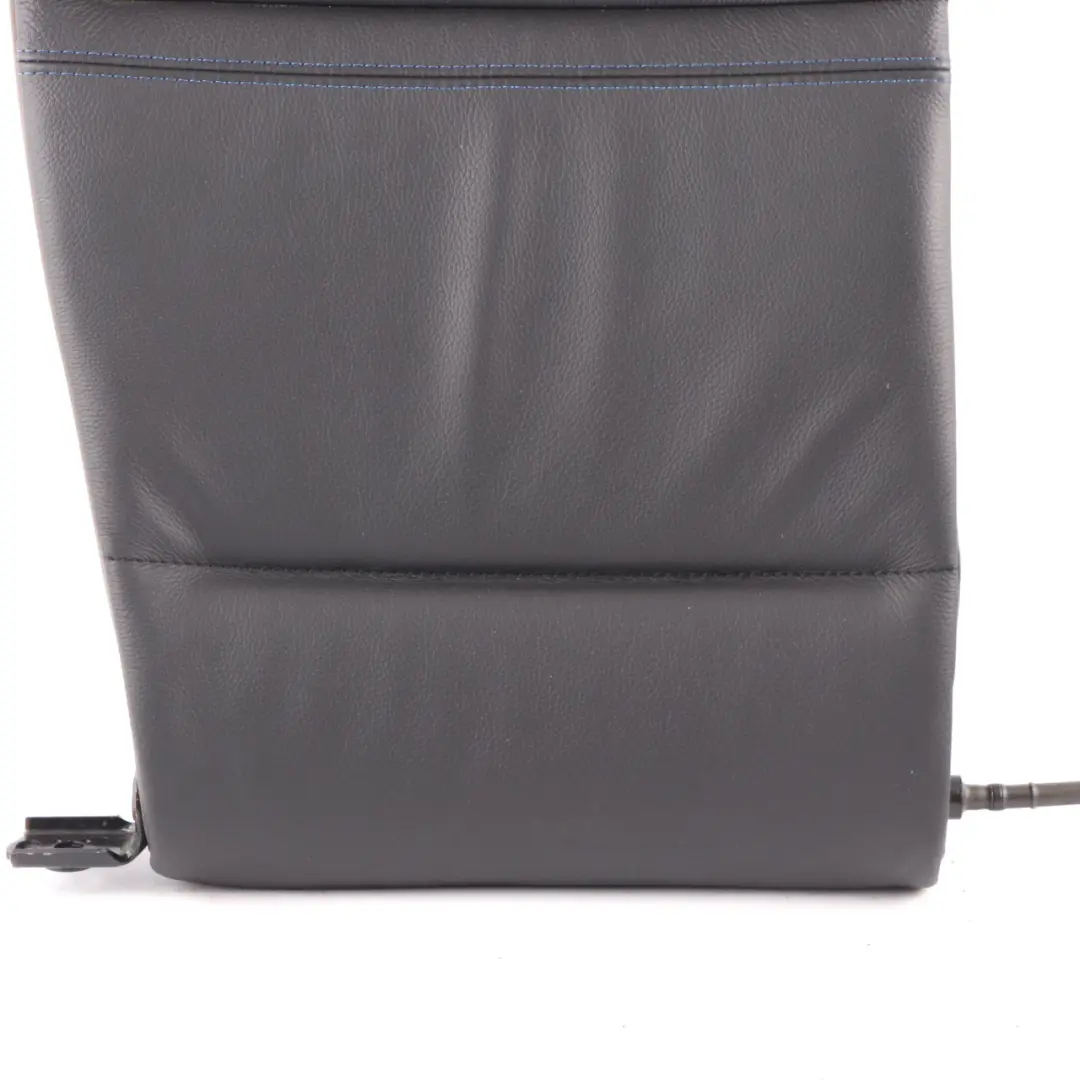 Respaldo Asiento Trasero Derecho Funda Respaldo Cuero Contraste Azul para BMW E92 con número de pieza 7843024 BMW E92 Respaldo Asiento Trasero Derecho Funda Respaldo Cuero Contraste Azul - SKU 7843024 - Número de pieza 7843024