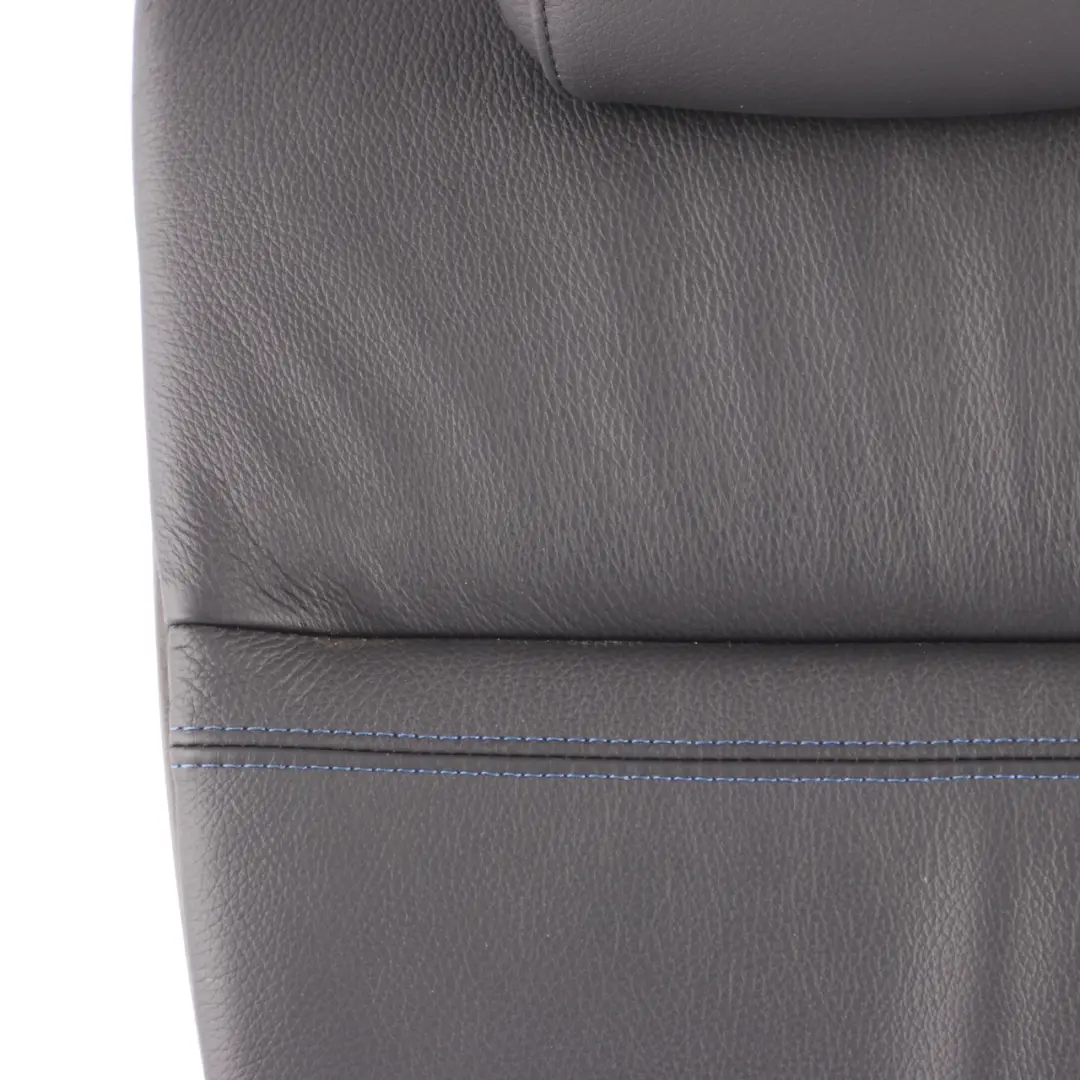 BMW E92 Respaldo Asiento Trasero Derecho Funda Respaldo Cuero Contraste Azul - SKU 7843024 - Número de pieza 7843024