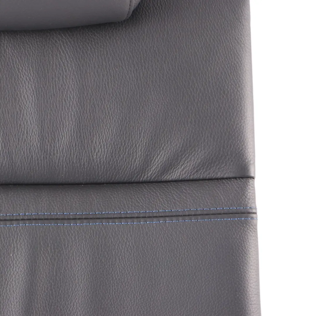 BMW E92 Respaldo Asiento Trasero Derecho Funda Respaldo Cuero Contraste Azul - SKU 7843024 - Número de pieza 7843024