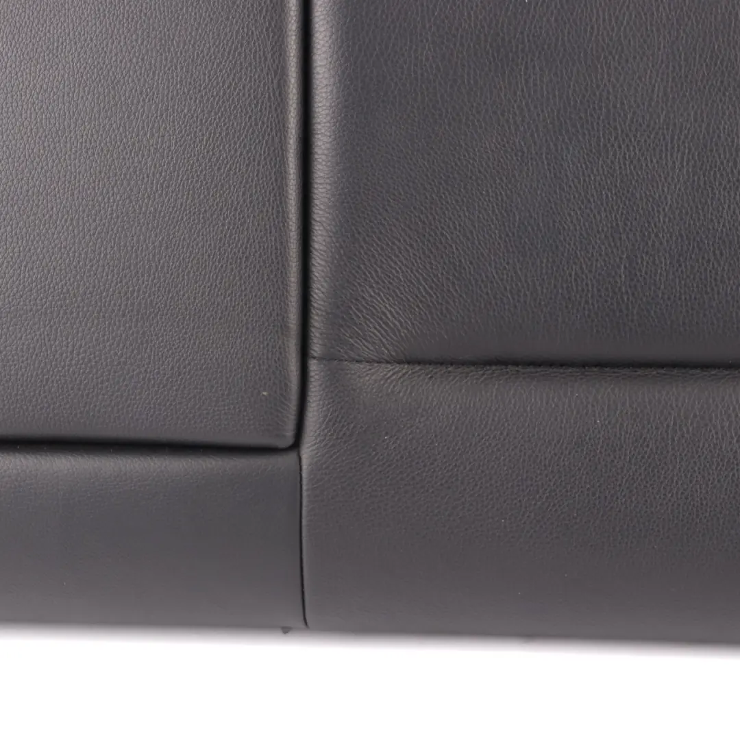 Backrest Rear Left Seat N/S Back Cover Black Leather Blue Contrast to BMW E92 with Part number 7843025 BMW E92 Backrest Rear Left Seat N/S Back Cover Black Leather Blue Contrast - SKU 7843025 - Part number 7843025