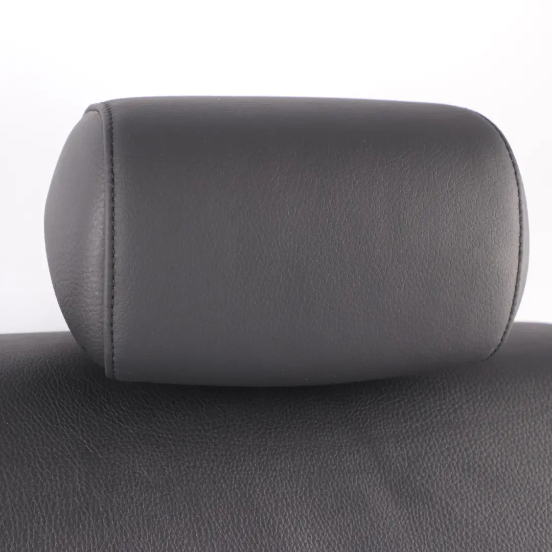 BMW E92 Backrest Rear Left Seat N/S Back Cover Black Leather Blue Contrast - SKU 7843025 - Part number 7843025