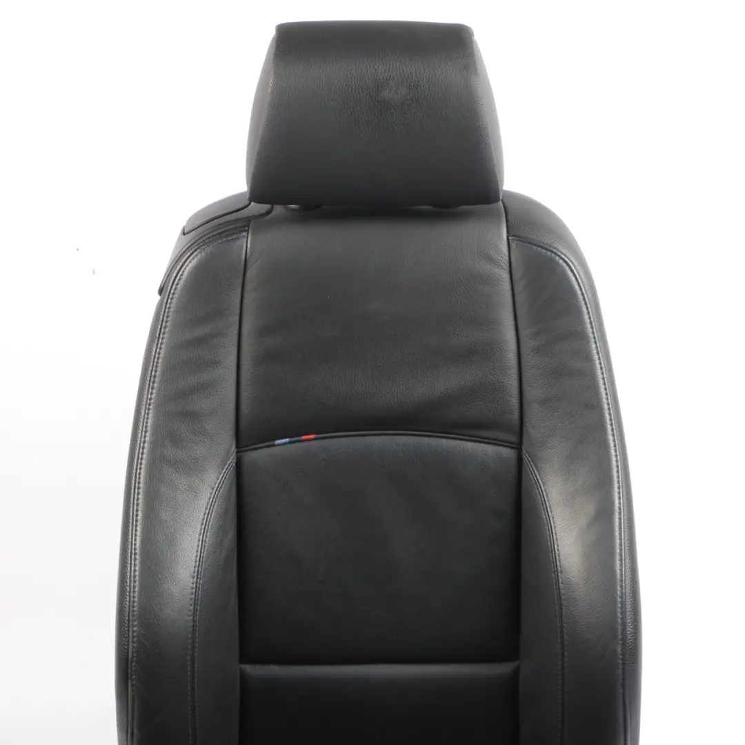 Cuero Negro Asiento Delantero Izquierdo N/S Lado Pasajero Azul para BMW E92 M Sport con número de pieza 7843050 BMW E92 M Sport Cuero Negro Asiento Delantero Izquierdo N/S Lado Pasajero Azul - SKU 7843050-1 - Número de pieza 7843050