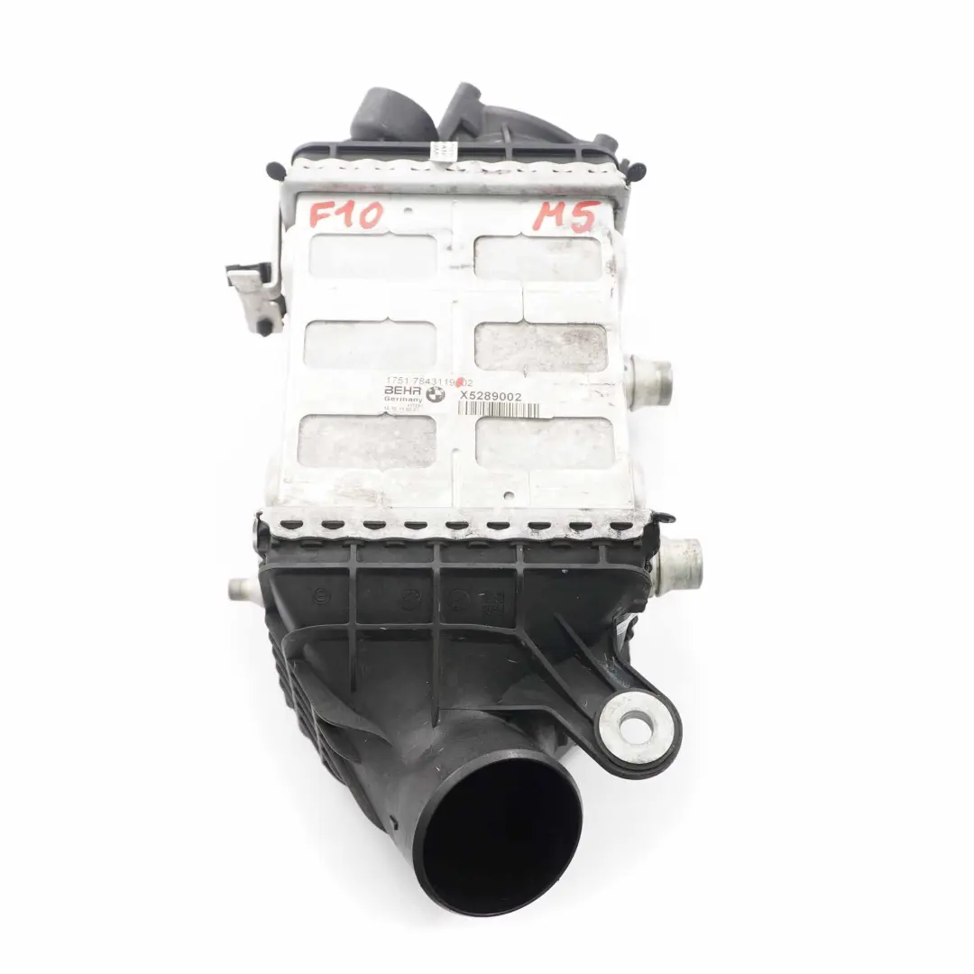 BMW F10 M5 F12 F13 M6 Enfriador aire carga Intercooler Radiador 1-4 CYL - SKU 7843119 - Número de pieza 7843119