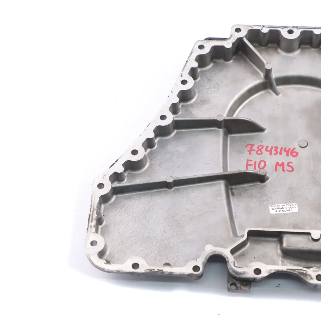 BMW F10 M5 F12 F13 M6 S63N Petrol Engine Oil Sump Pan Lower Part 7843148 - SKU 7843146 - Part number 7843146