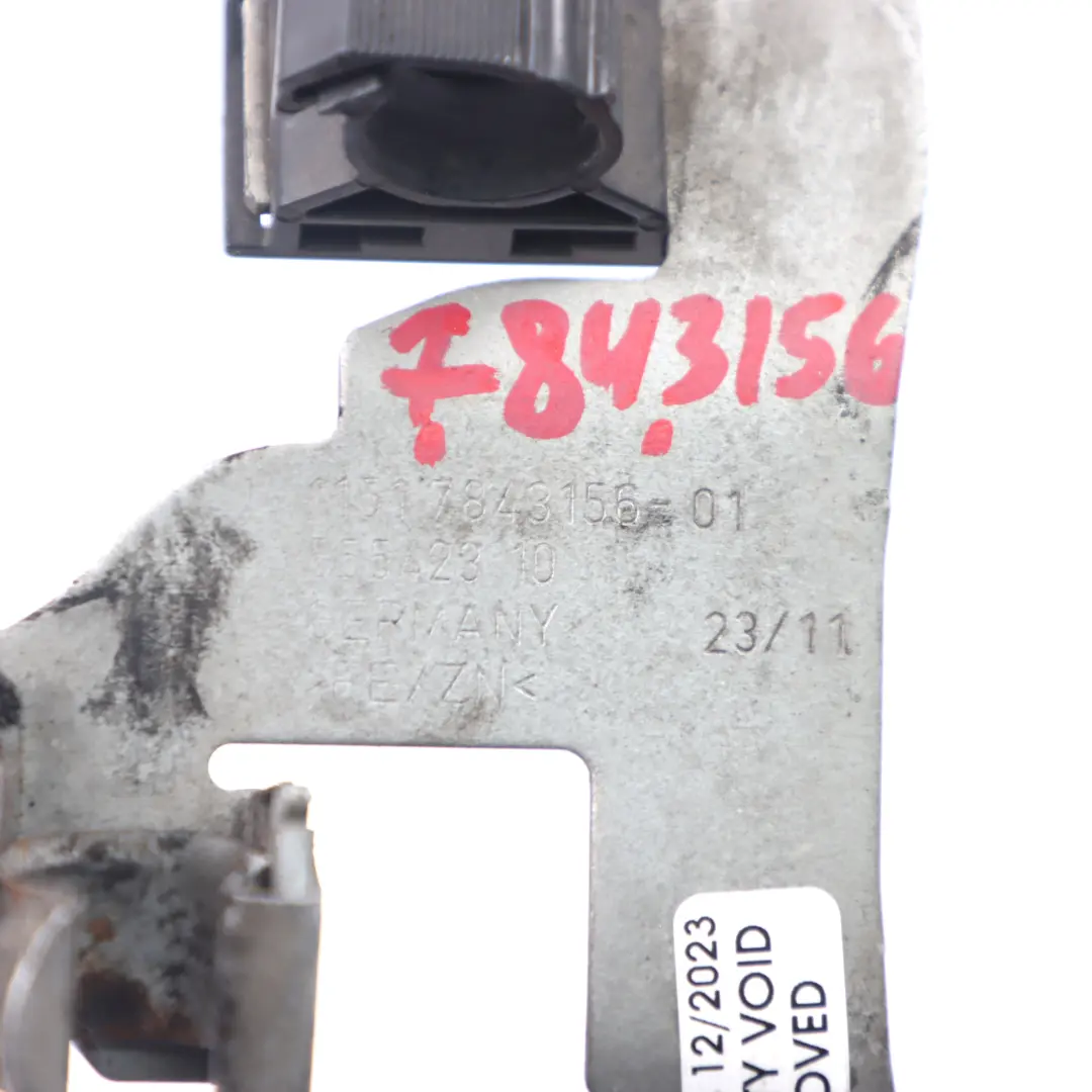BMW F10 M5 F12 F13 M6 Supporto sistema di raffreddamento pompa acqua ausiliaria - SKU 7843156 - Numero di parte 7843156