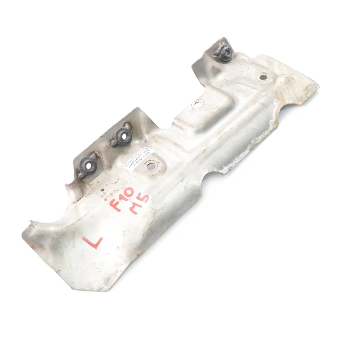 Bouclier thermique BMW F10 M5 Plaque de turbocompresseur gauche Cyl.5-8 pour à propos du numéro de pièce 7843157 Bouclier thermique BMW F10 M5 Plaque de turbocompresseur gauche Cyl.5-8 - SKU 7843157 - Numéro de pièce 7843157