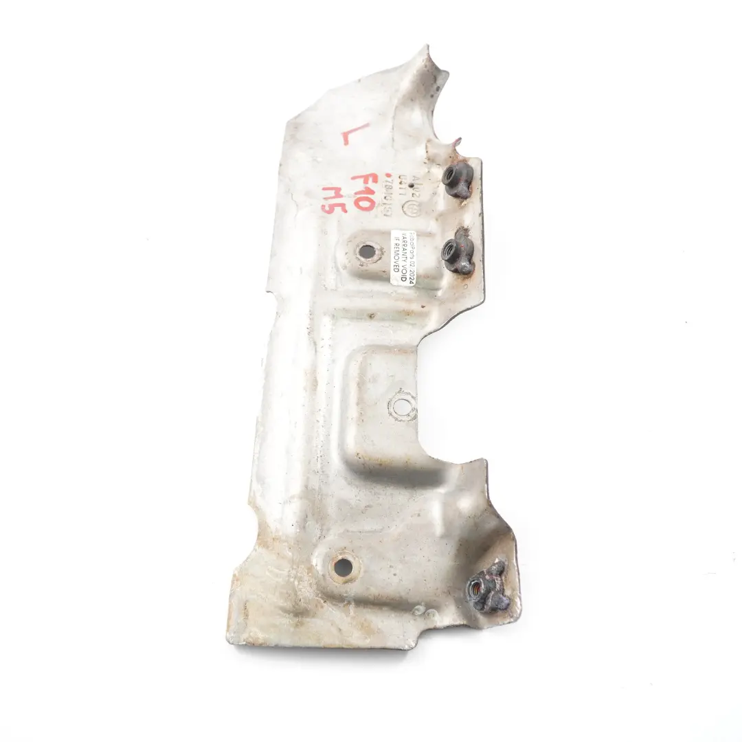 Scudo termico BMW F10 M5 Piastra turbocompressore sinistro Cyl.5-8 - SKU 7843157 - Numero di parte 7843157