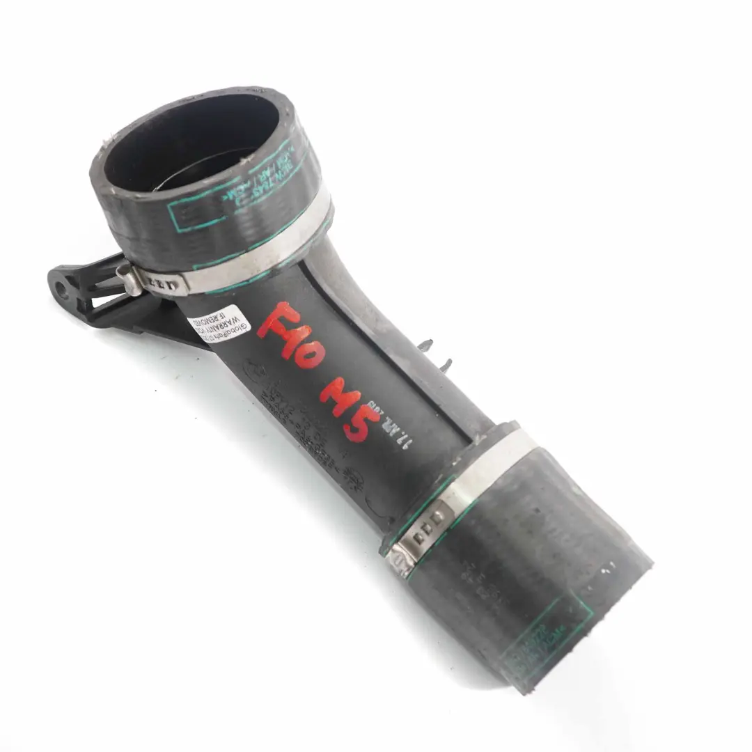 Charge Line BMW F10 M5 F12 M6 Air Intake Manifold Hose Pipe to Air with Part number 7843222 Air Charge Line BMW F10 M5 F12 M6 Air Intake Manifold Hose Pipe - SKU 7843222 - Part number 7843222