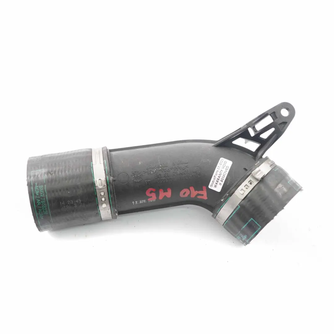 BMW F10 M5 F12 M6 Tubo de la manguera del colector de admisión - SKU 7843222 - Número de pieza 7843222