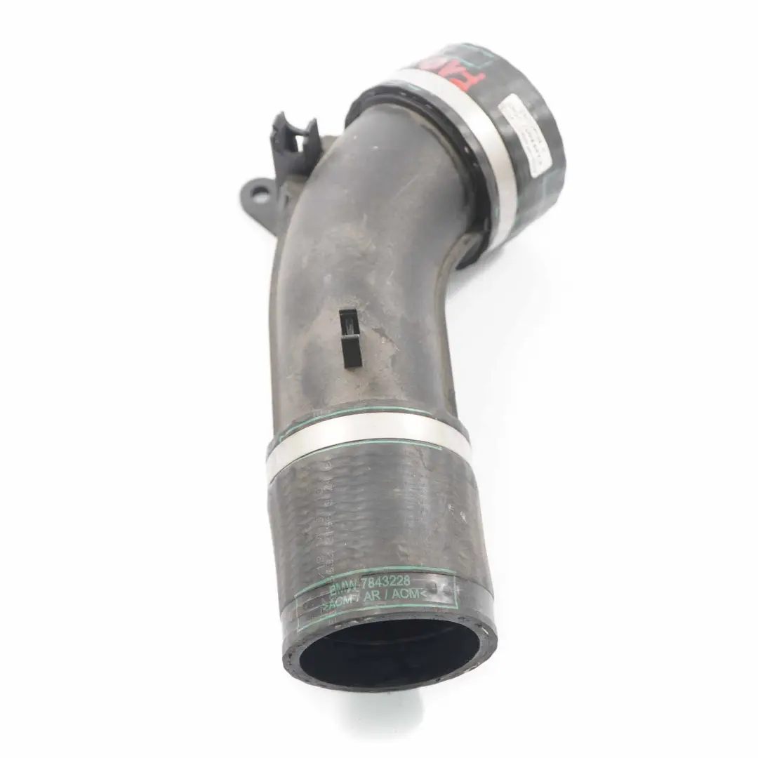 Charge Line BMW F10 M5 F12 M6 Air Intake Manifold Hose Pipe to Air with Part number 7843229 Air Charge Line BMW F10 M5 F12 M6 Air Intake Manifold Hose Pipe - SKU 7843229 - Part number 7843229